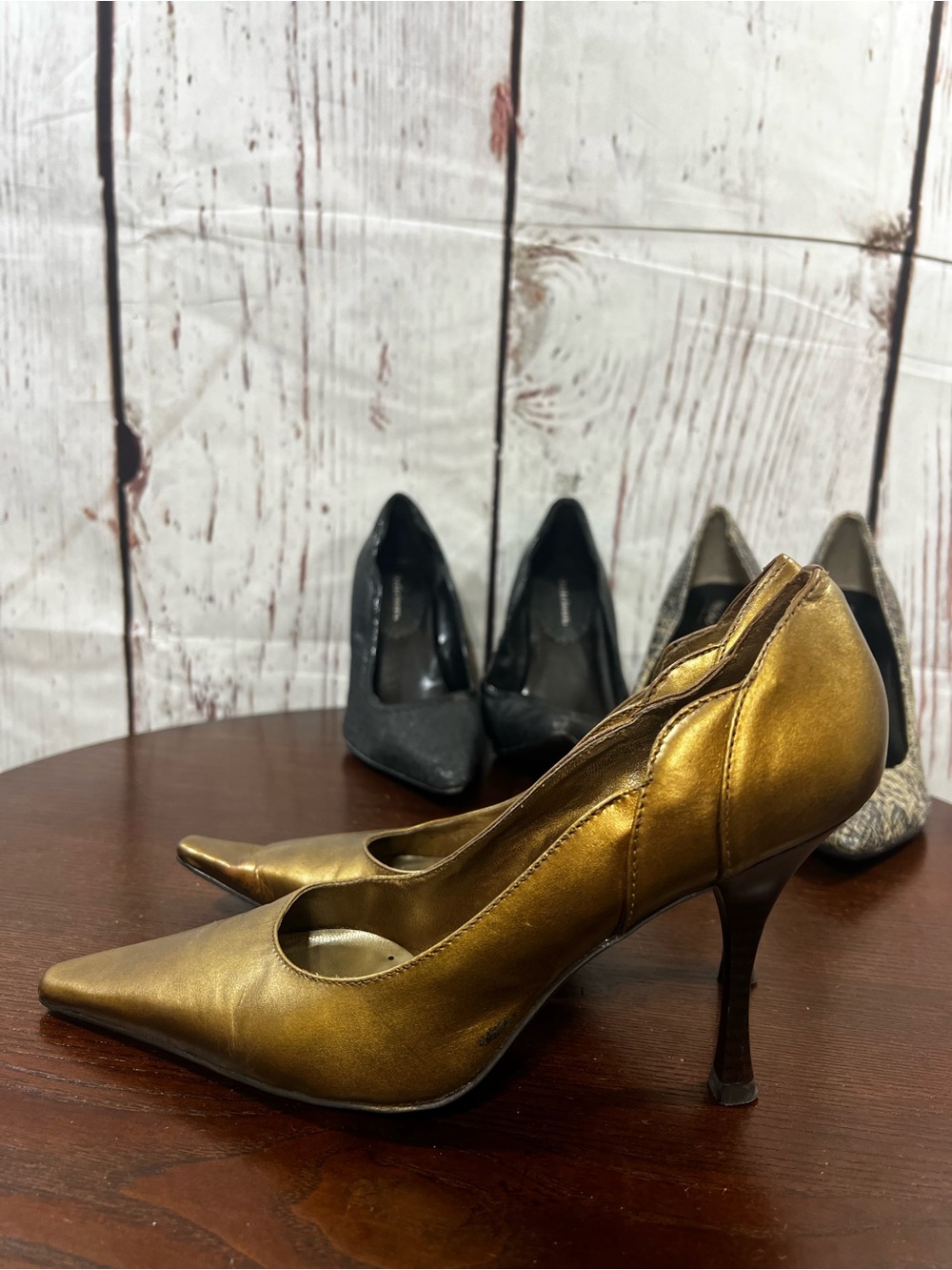 BCBGirls, Liz Claiborn, Mossimo, Delicious 4 Pairs Pointed Toe stiletto Pumps 6 - Picture 8 of 16